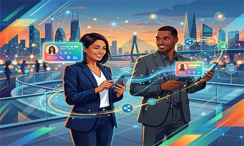 Modern networking, effortless sharing.