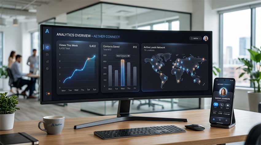How to Measure Networking ROI with Digital Business Card Analytics
